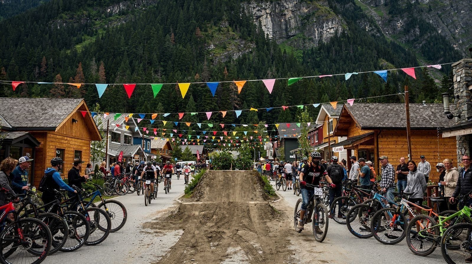 Crankworx Turns the Village Into a Bike Festival