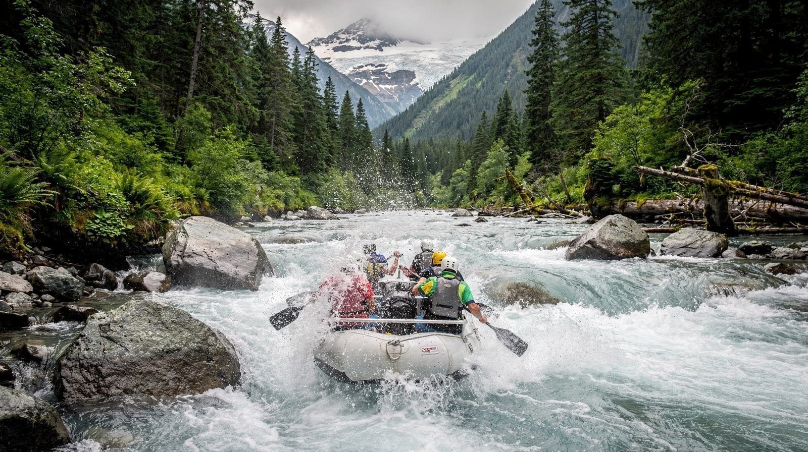 Elaho River Rafting Near Squamish