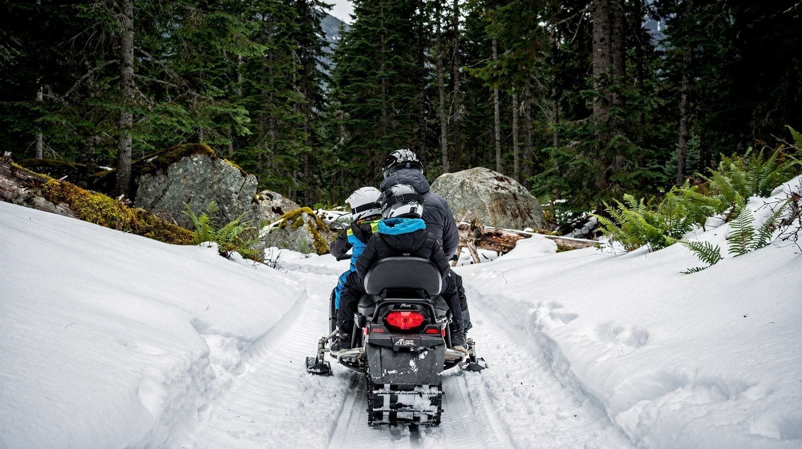 Is There a Family Snowmobile Tour for Kids in Whistler?
